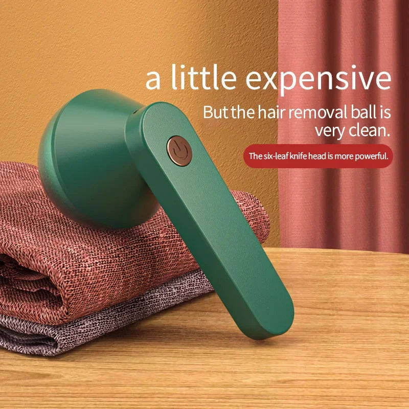Electric Hairball Trimmer Clothes Automatic Hairball Removal Shaving Six Knife Heads Usb Charging Home Portable Home Lint Remover