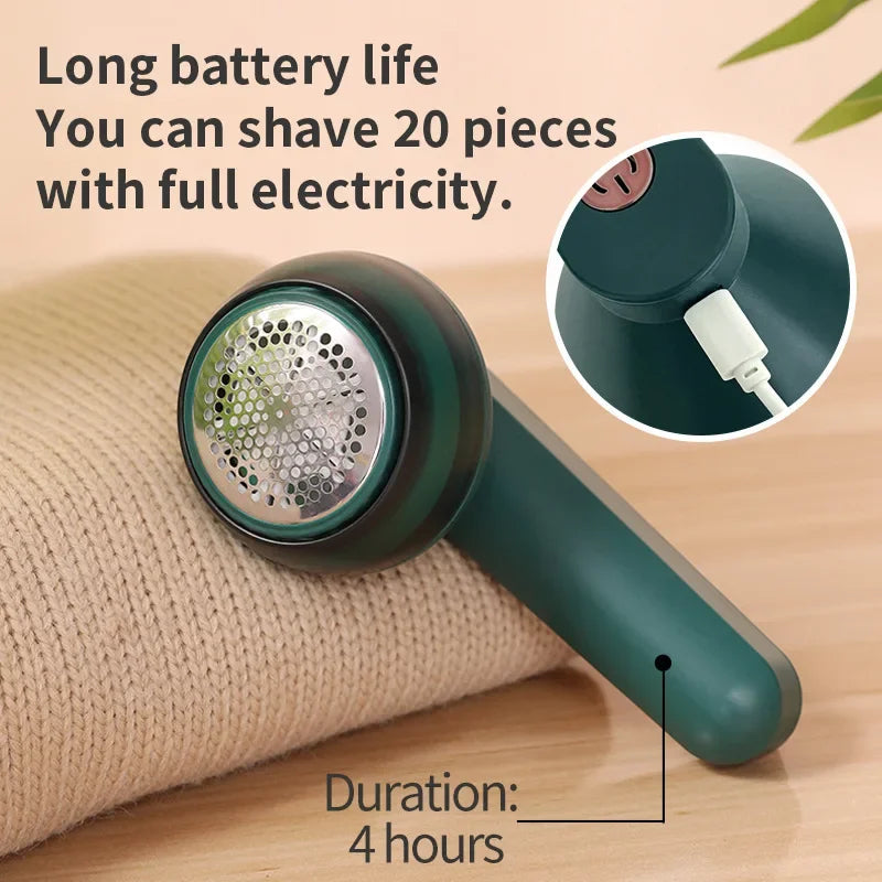 Electric Hairball Trimmer Clothes Automatic Hairball Removal Shaving Six Knife Heads Usb Charging Home Portable Home Lint Remover