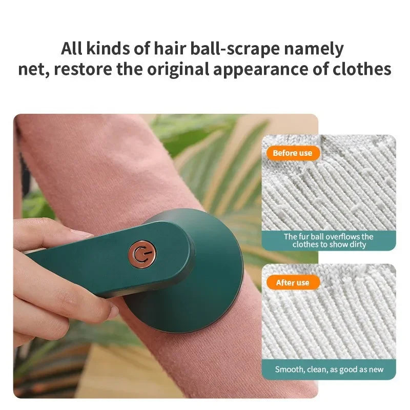 Electric Hairball Trimmer Clothes Automatic Hairball Removal Shaving Six Knife Heads Usb Charging Home Portable Home Lint Remover