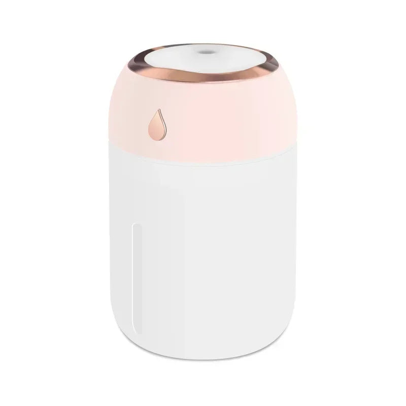 USB Mini Air Humidifier Aroma Essential Oil Diffuser For Home Car Ultrasonic Mute Mist Maker Diffuser with LED Color Lamp