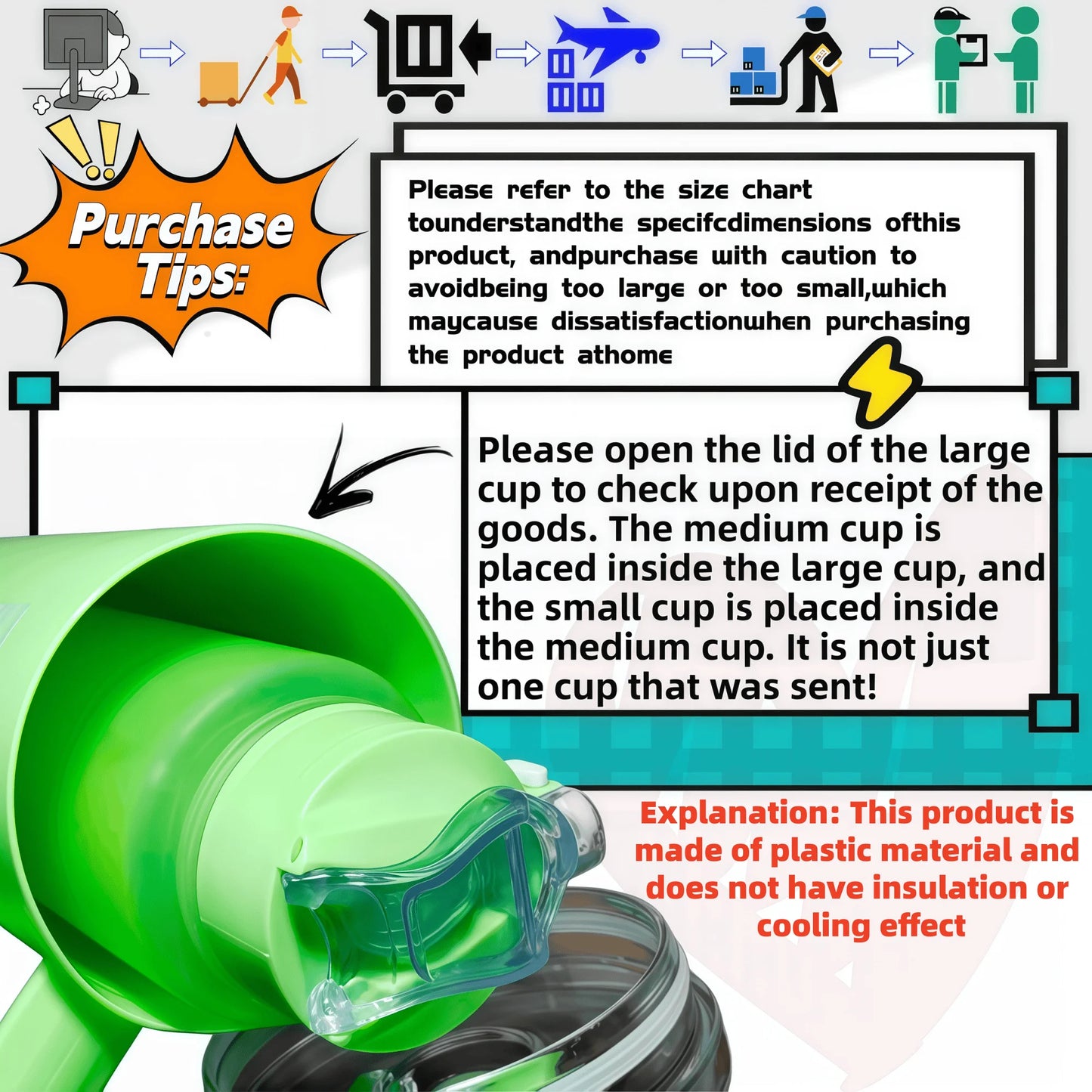 40oz Car Cup Gradient Color Portable Handheld Plastic Cup 3-Piece Set with High Beauty and Straw Suitable for Outdoor Office Gym